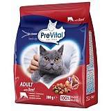 PreVital krmivo pro kočky hovězí 1,4kg